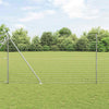 Ulkoilma-Euroaita piikkien kanssa 10 x 1,6 m Galvanoitu teräs