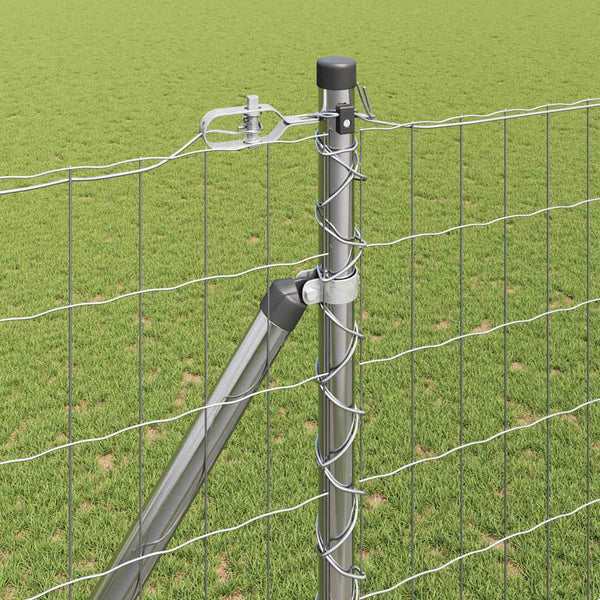 Ulkoilma-Euroaita piikkien kanssa 10 x 1,5 m Galvanoitu teräs