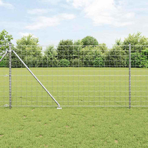 Ulkoilma-Euroaita piikkien kanssa 10 x 1 m Galvanoitu teräs