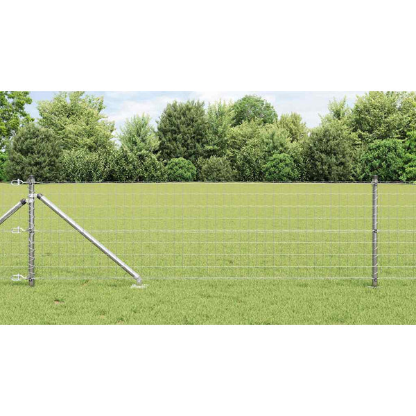 Ulkoilma-Euroaita piikkien kanssa 25 x 0,8 m Galvanoitu teräs