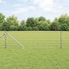 Ulkoilma-Euroaita piikkien kanssa 50 x 0,4 m Galvanoitu teräs