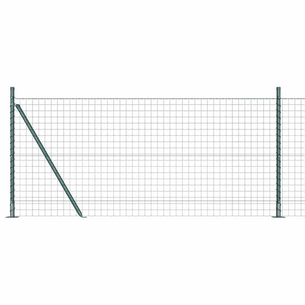 Euroaita betoniin perustuen 25 x 1 m PVC-pinnoitettu teräs