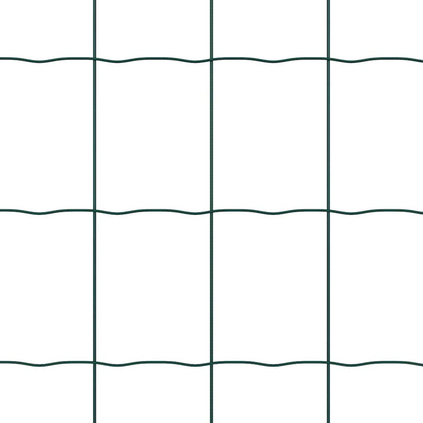 Euroaita betoniin perustuen 25 x 1 m PVC-pinnoitettu teräs