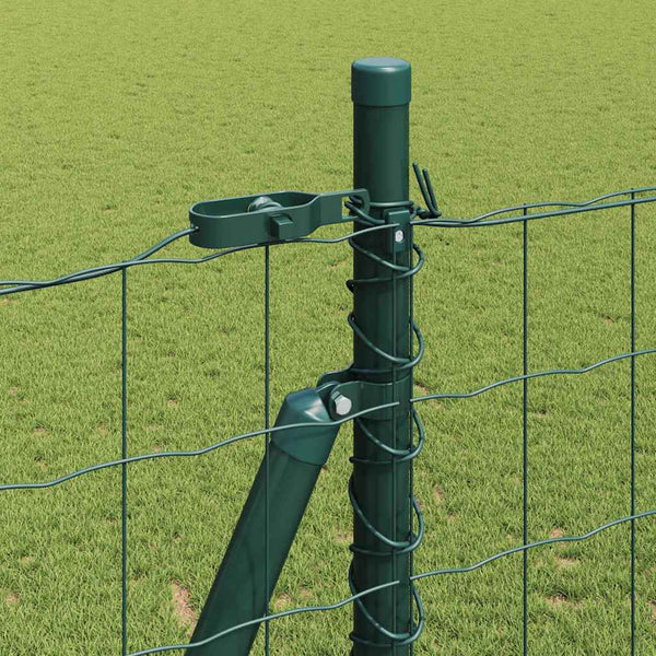 Euroaita betoniin perustuen 25 x 1,2 m PVC-pinnoitettu teräs