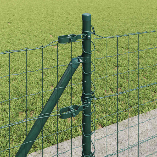 Euroaita betoniin perustuen 50 x 0,6 m PVC-pinnoitettu teräs