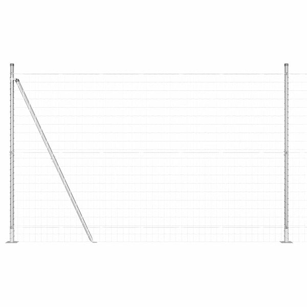 Ulkona Euroaita betonipohjalla 10 x 1,4 m Galvanoitu teräs