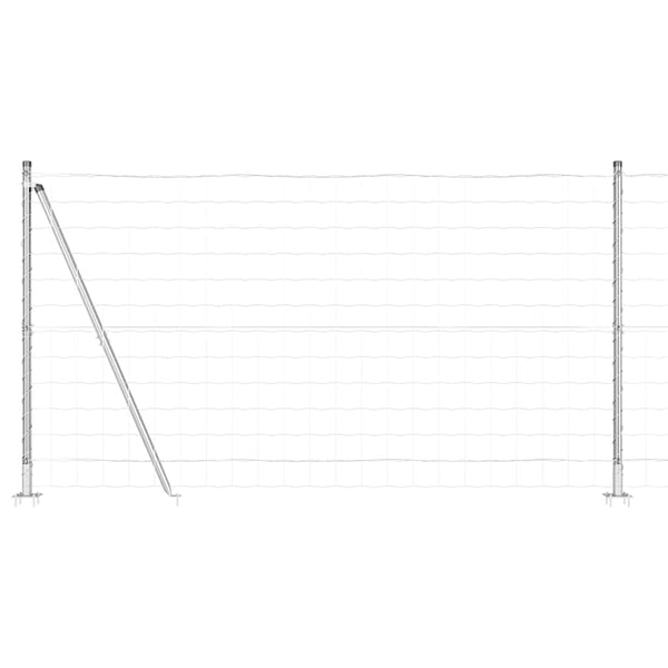 Ulkona Euroaita betonipohjalla 25 x 1,2 m Galvanoitu teräs