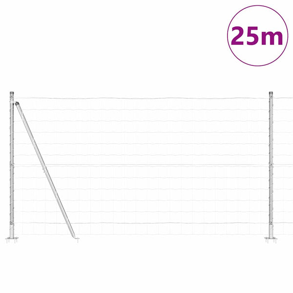 Ulkona Euroaita betonipohjalla 25 x 1,2 m Galvanoitu teräs