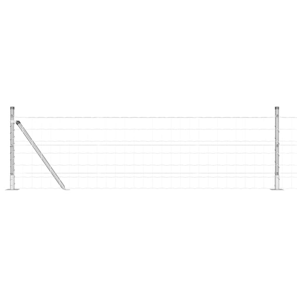Ulkona Euroaita betonipohjalla 50 x 0,4 m Galvanoitu teräs