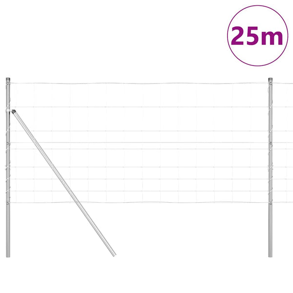 Maan kiinnitys hitsattu langoitusaita 25 x 1 m Galvanoitu teräs