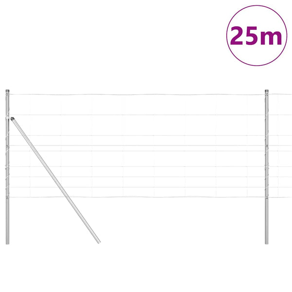Maan kiinnitys hitsattu langoitusaita 25 x 1 m Galvanoitu teräs
