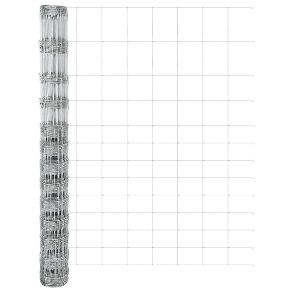 Maan kiinnitys hitsattu langoitusaita 25 x 1,5 m Hopea Verkko