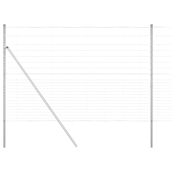 Maan kiinnitys hitsattu langoitusaita 25 x 1,6 m Hopea Verkko