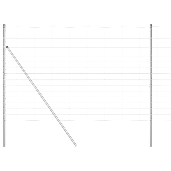 Maan kiinnitys hitsattu langoitusaita 50 x 1,6 m Hopea Verkko