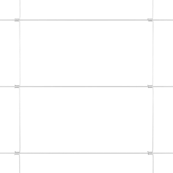 Langoitettu este piikeillä 25 x 0,8 m Galvanoitu teräs Hopea