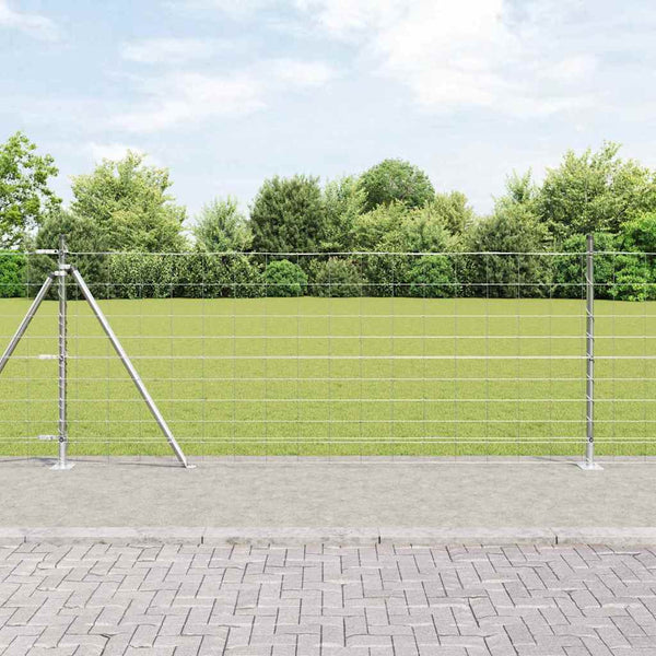 Hitsattu metalliverkkoaita betoni-juurella 25 x 1 m Hopea