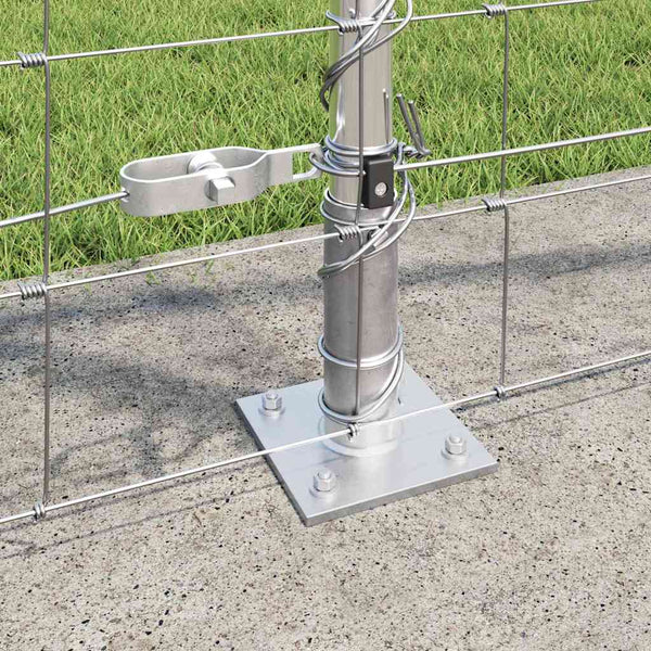 Hitsattu metalliverkkoaita betoni-juurella 25 x 1,2 m Hopea