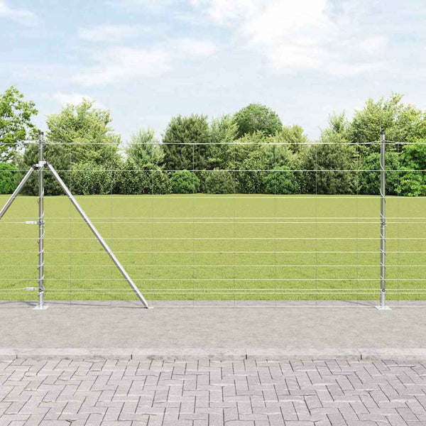 Hitsattu metalliverkkoaita betoni-juurella 25 x 1,2 m Hopea