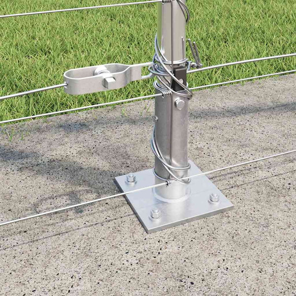 Hitsattu metalliverkkoaita betoni-juurella 25 x 1,4 m Hopea