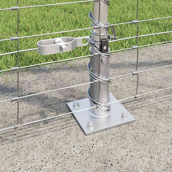 Hitsattu metalliverkkoaita betoni-juurella 25 x 1,5 m Hopea