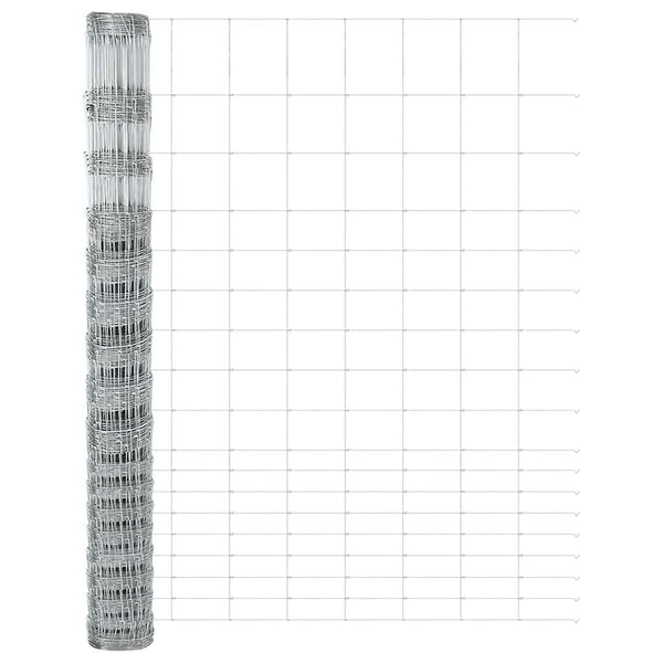 Hitsattu metalliverkkoaita betoni-juurella 25 x 1,5 m Hopea