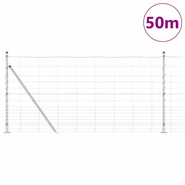 Hitsattu metalliverkkoaita betoni-juurella 50 x 1,2 m Hopea