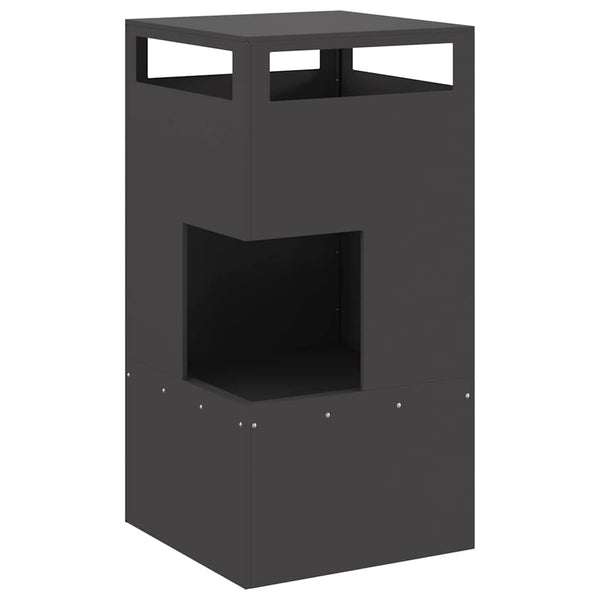 Tulipata Musta 50 x 50 x 100 cm Kulunut Teräs