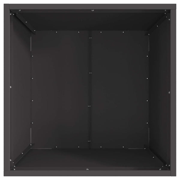 Tulikeitto Musta 50 x 50 x 38 cm Kulunut Teräs