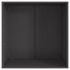 Tulikeitto Musta 80 x 80 x 43 cm Kulunut Teräs