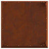 Tulikeitto Ruosteinen 80 x 80 x 43 cm Kulunut Teräs