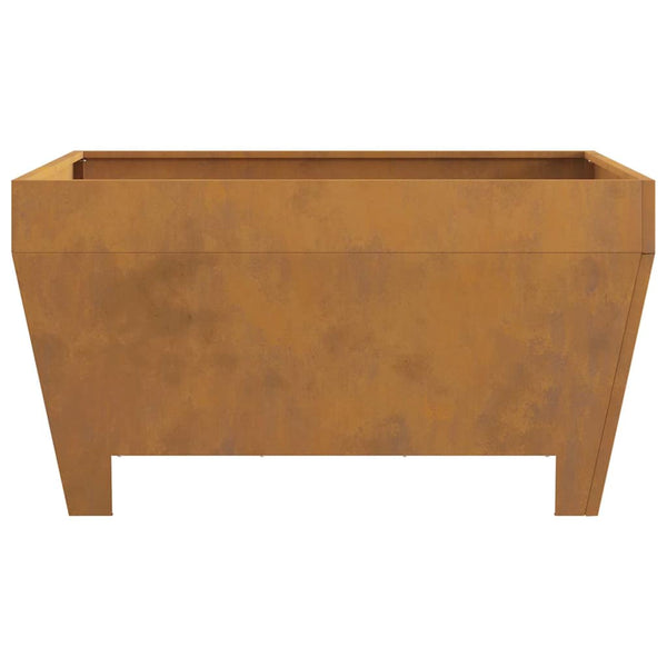 Tulikeitto Ruosteinen 80 x 80 x 43 cm Kulunut Teräs