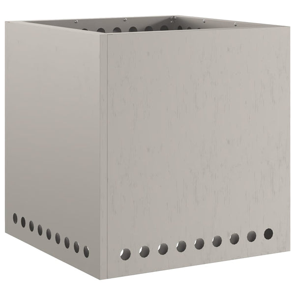 Savuton tulikulho Ruosteinen 48 x 48 x 50 cm Säänkestävä teräs
