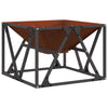 Tulilautanen Ruosteinen 50 x 50 x 35 cm Kulunut Teräs