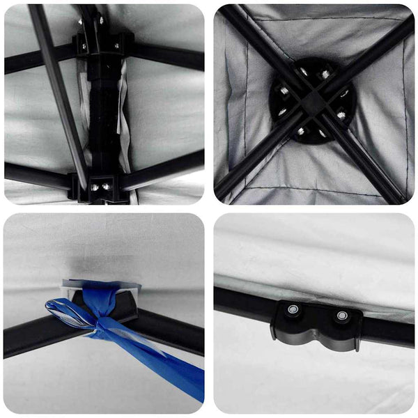 Katos teltta 243 x 243 x 251 cm Sininen Kangas