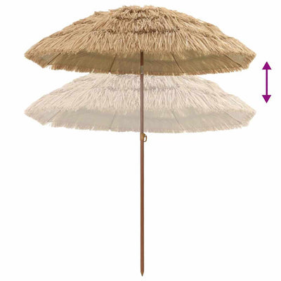 Ruskea rantalipas Tanasea Ø 160x196cm (teräs)