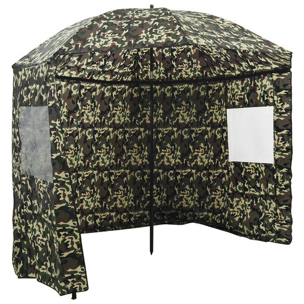 Kalastusvarjo Maastoväri 240 x 210 cm Oxford polyesteri