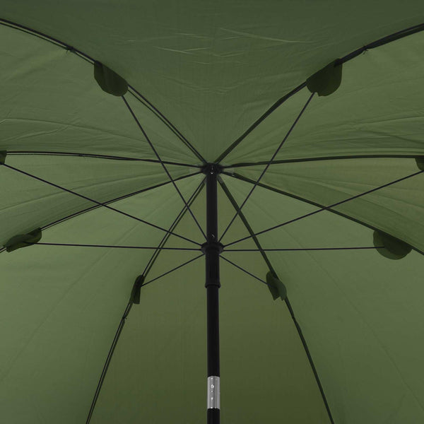 Kalastusvarjo Keltainen armeija 240 x 210 cm Oxford polyesteri