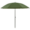 Kalastusvarjo Keltainen armeija 240 x 210 cm Oxford polyesteri