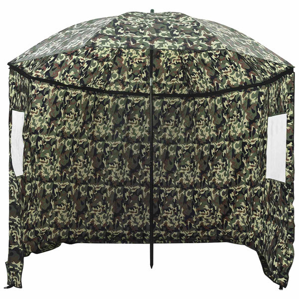 Kalastusvarjo Maastoväri 220 x 193 cm Oxford polyesteri