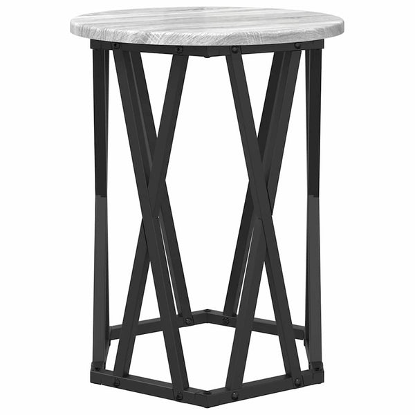 Sohvapöytä 2 kpl Harmaa Sonoma 50 x 50 x 50 cm