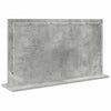 Meikkipöydän peili Betoni Harmaa 80 x 45 x 18 cm Suorakaide