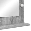 Meikkipöydän peili Harmaa Sonoma 70 x 50 x 18 cm Suorakaide