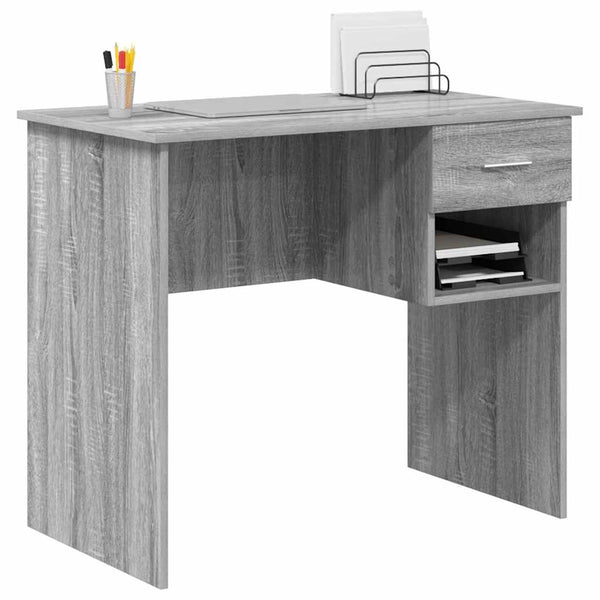Pöytä Harmaa Sonoma 90 x 49 x 75 cm Tekninen puu