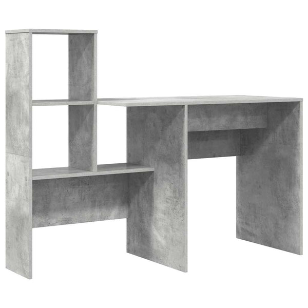 Pöytä Betoni Harmaa Tekninen puu 131,5 x 50 x 106,5 cm