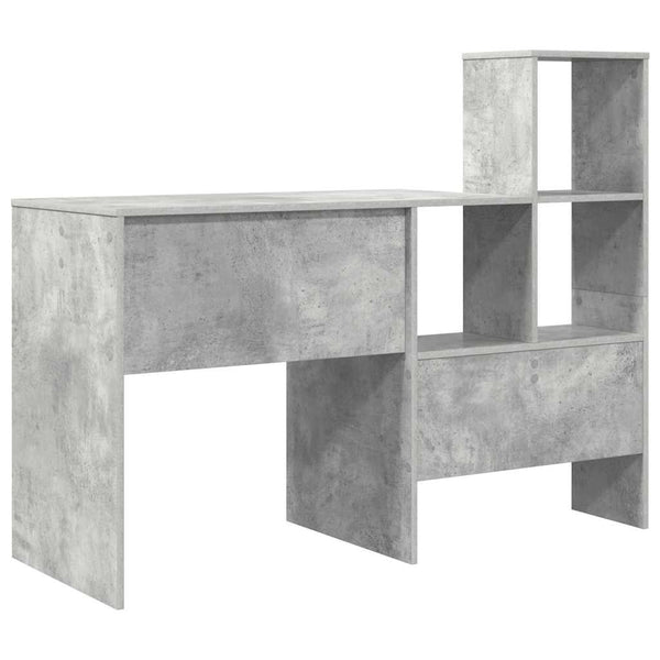 Pöytä Betoni Harmaa Tekninen puu 131,5 x 50 x 106,5 cm