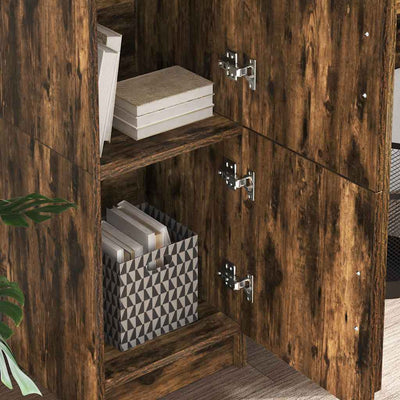 Savutammi korkea kaappi Nathaniel 31.5x32x124cm (puinen)