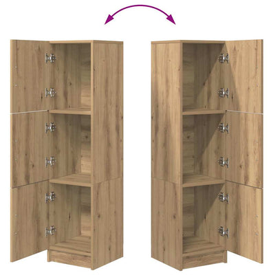 Artesaani tammi korkea kaappi Eluta 31.5x32x124cm (puinen)