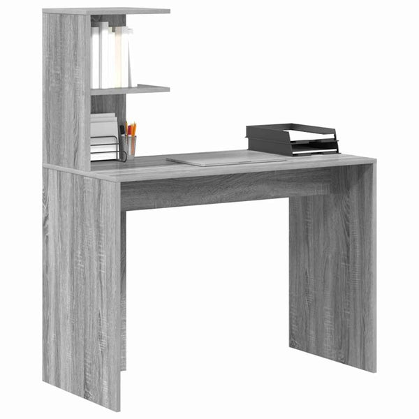 Pöytä Harmaa Sonoma 102 x 50 x 124 cm Tekninen puu