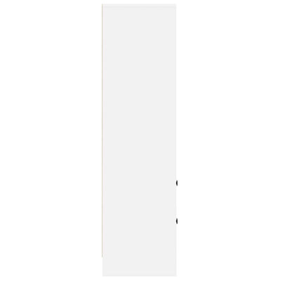 Valkoinen korkea kaappi Stefanea 45.5x34x127cm (puinen)