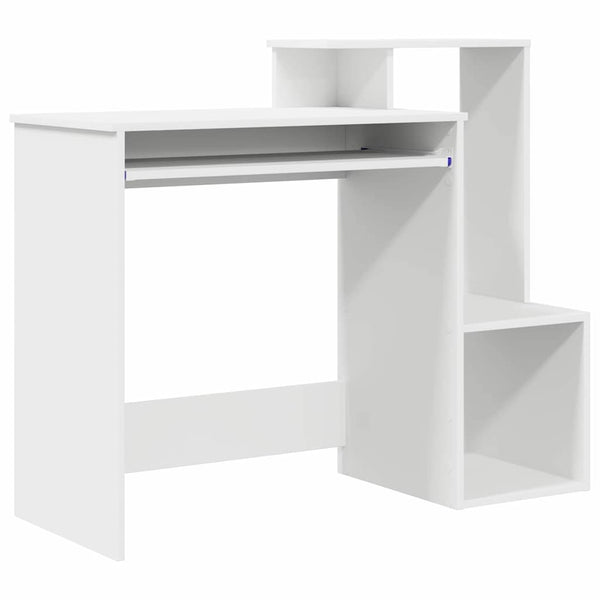 Pöytä Valkoinen 106 x 41 x 88.5 cm Tekninen puu